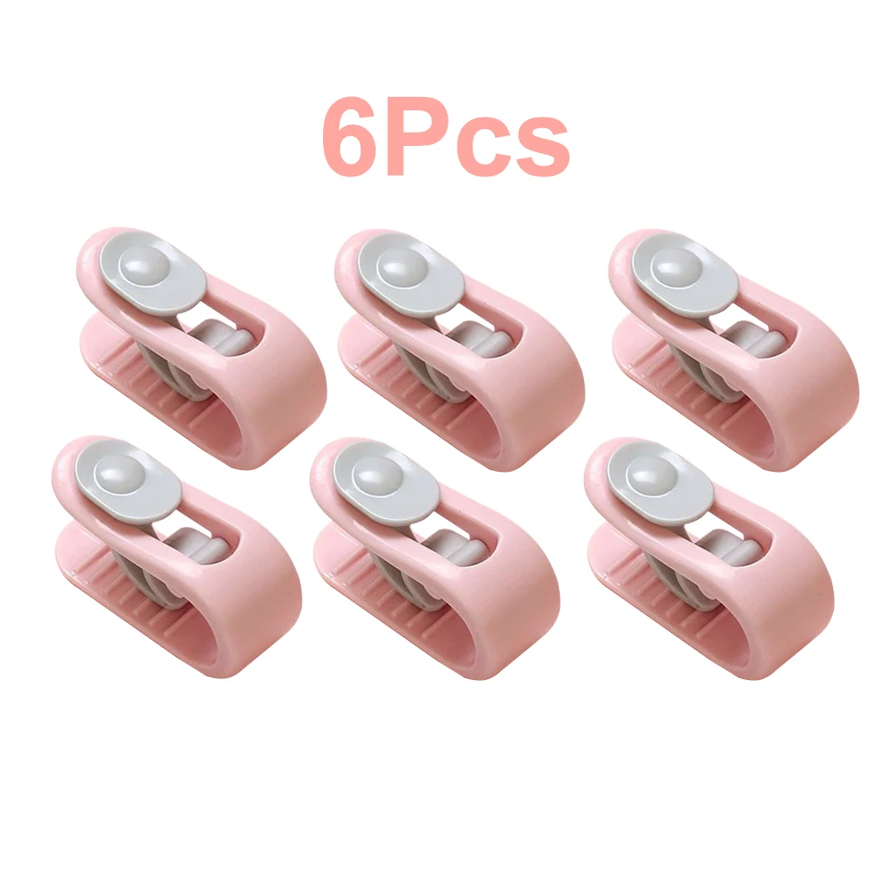 

E5 6PCS Bedroom Bed Sheet Clips Quilt Holder Non-slip Quilt Blanket Clip Curtain Blankets Quilt Cover Clip Fastener Fixer Device