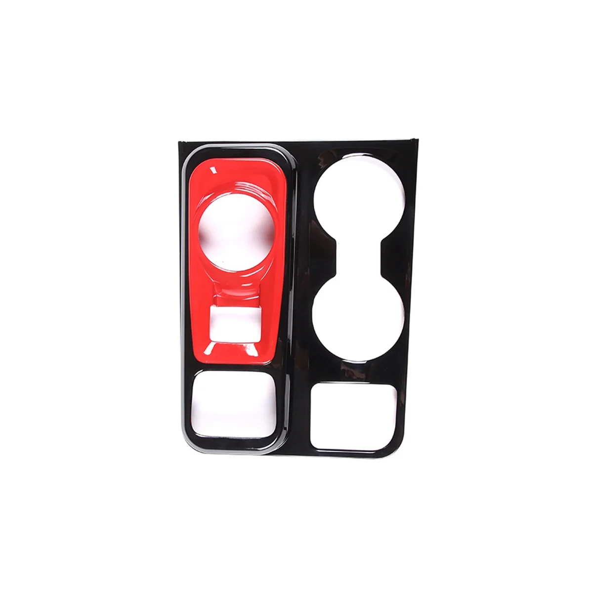 

Для Ford Maverick 2022, центральное управление автомобилем, аксессуары для интерьера, красный + черный пианино