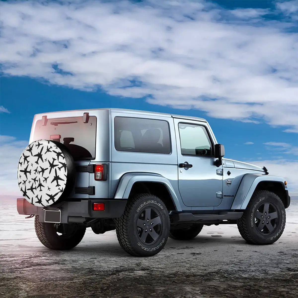 Чехол для запасных шин Jeep Hummer чехол с рисунком случайных самолетов авиационных
