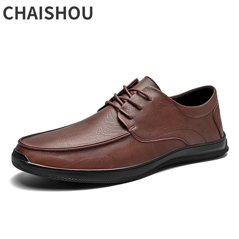 

Y501 Man Leather Casual Shoes High Quality 2022 Summer Split Leather Fashion Outdoor Business Suits Masculino Zapatillas Mujer