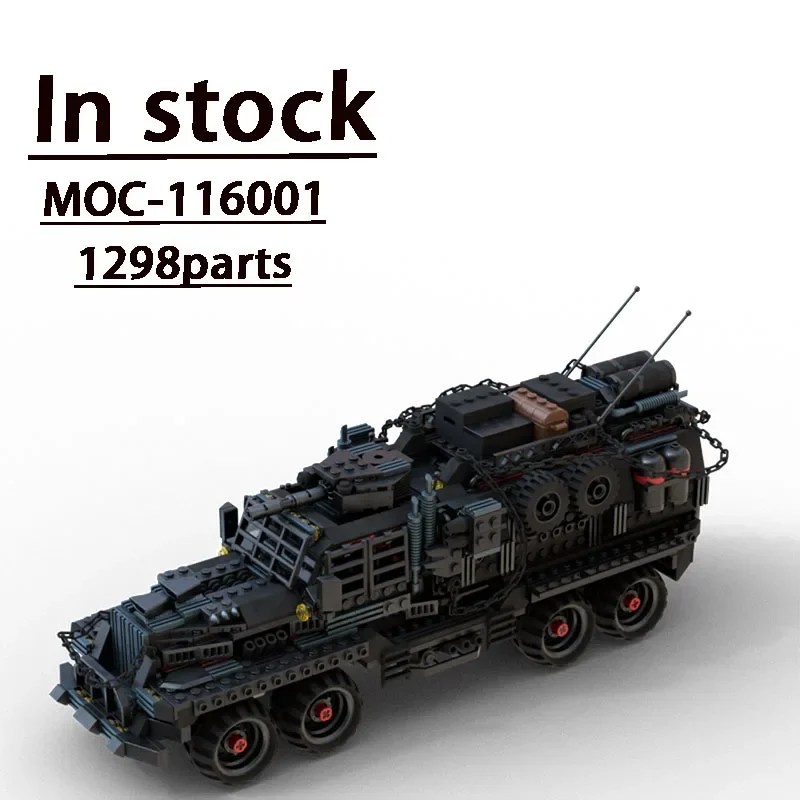 MOC-116001 знаменитая серия фильмов Desert 8x8 большой грузовик в сборе