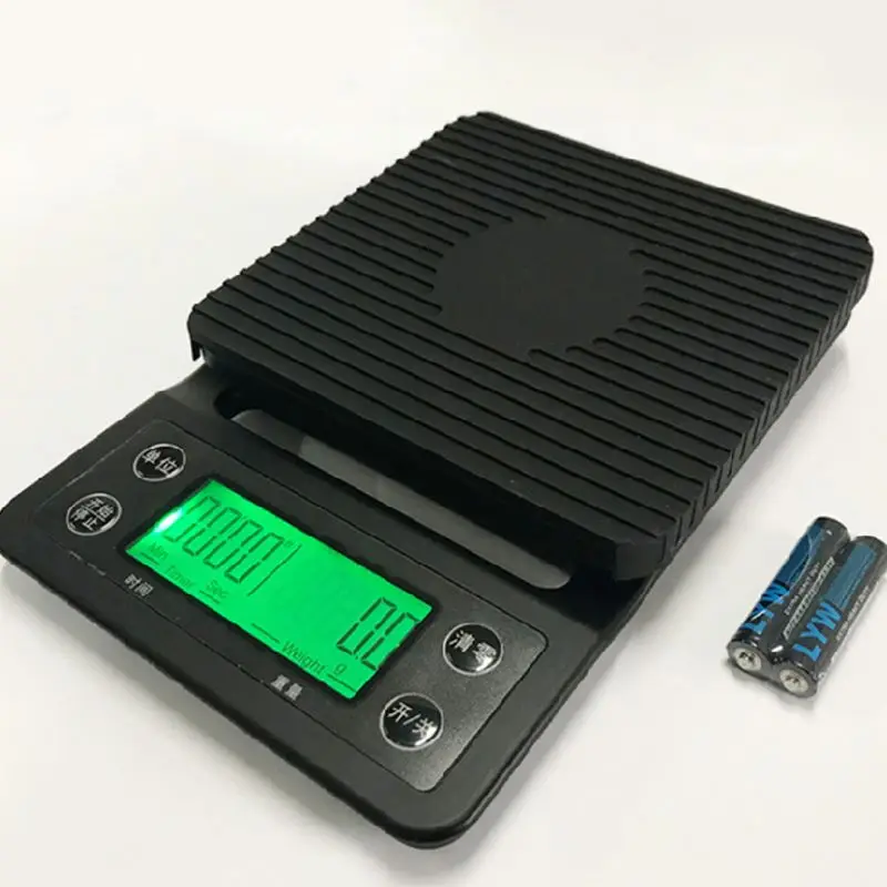 

Smart Belt Timing 0.1g High-Precision Electronic Scale Multi-Function Kitchen Baking Gram Waterproof Hand-Washed Coffee Tea 367D