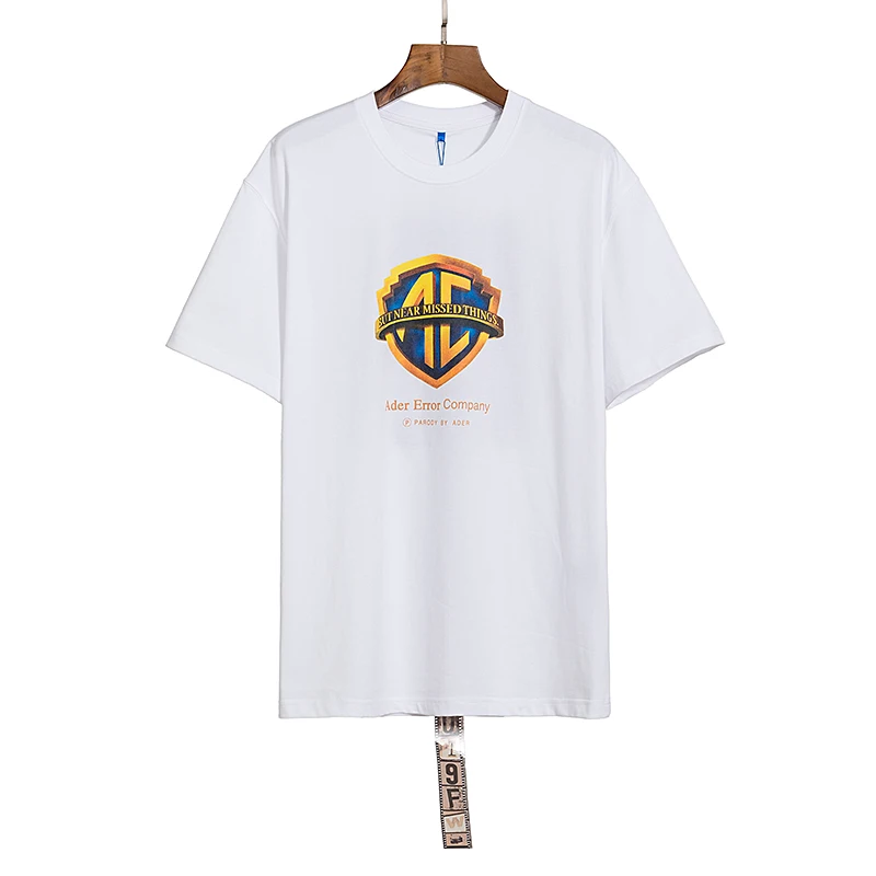 

Unisex ADER Tees Printed Round Neck Short Sleeve All-match Simple Men's And Women's T-shirt