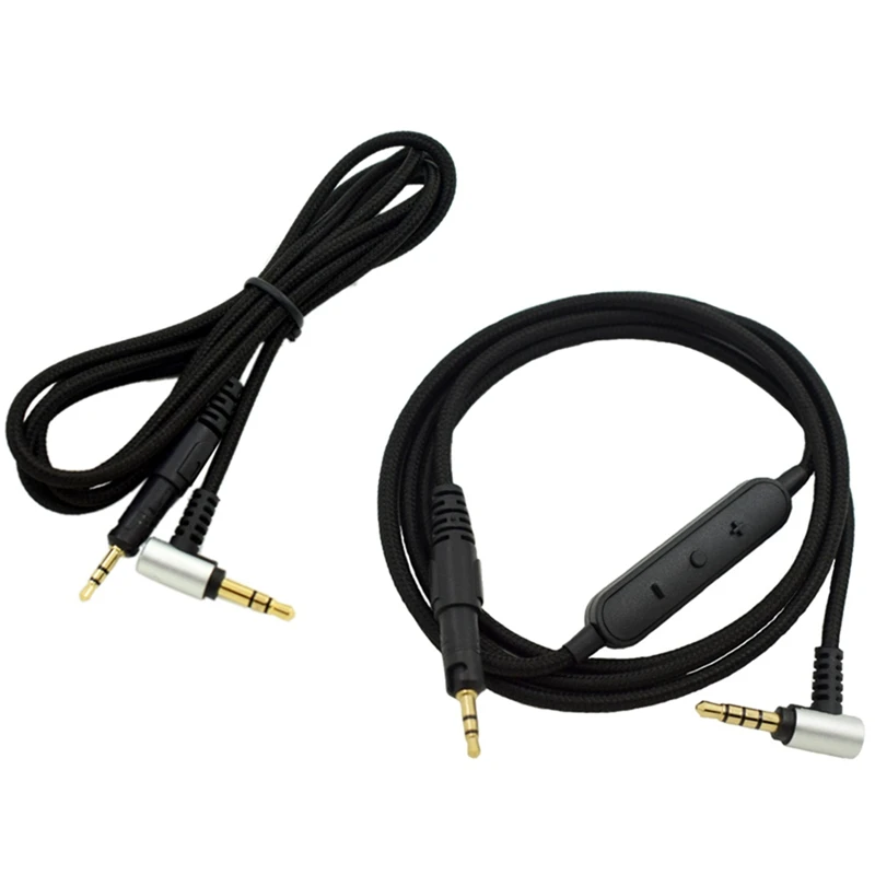 

2 Pcs Replacement Audio Cable For Audio-Technica ATH-M50X M40X Headphones Fits Many Headphones