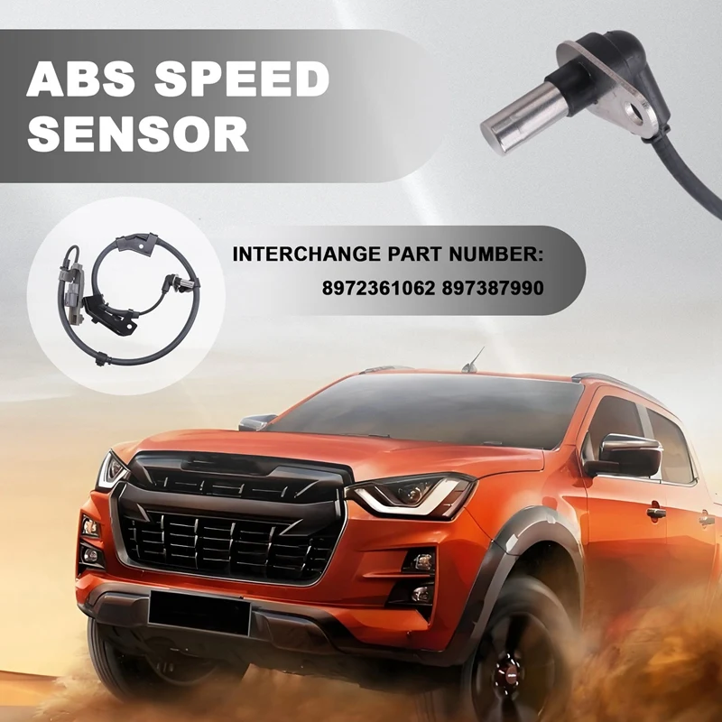 Новый передний левый датчик скорости ABS противоскользящий FL для Isuzu D-Max/Rodeo