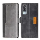 Чехол-Кошелек с откидной крышкой для VIVO Y31 2021 Y51 2020 4G Y52S Y73S Y70 Y20 Y20S Y11S Y12S Y51S Y50 Y30 Y95 Y91 Y9S Y97 Y83 Y81 Y71 Y53 Y85
