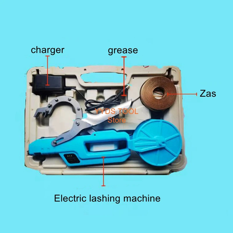 Lithium battery one-handed wireless electric lashing machine rechargeable fast bundling vegetables grapevine crops