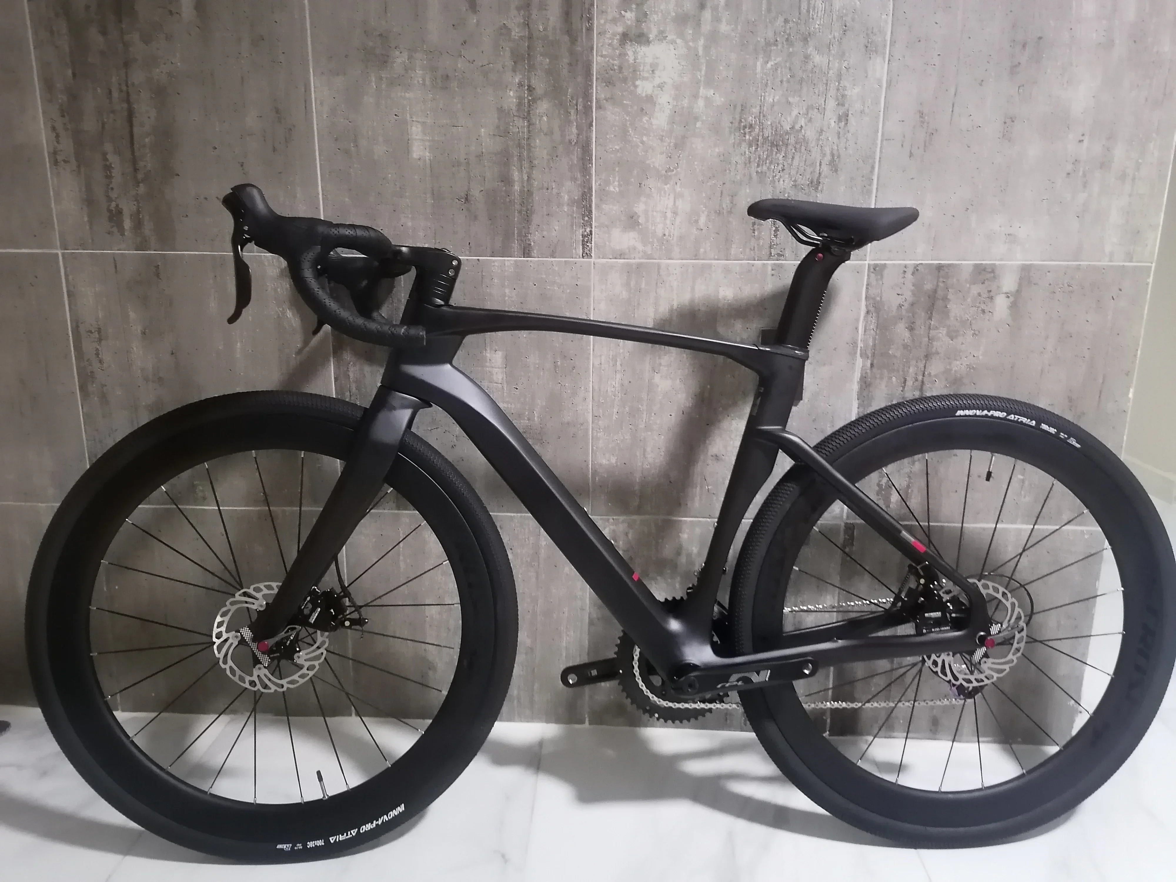 TWITTER V3 велосипед для гравия 105 дюйма Φ полностью Скрытая прокладка внутреннего