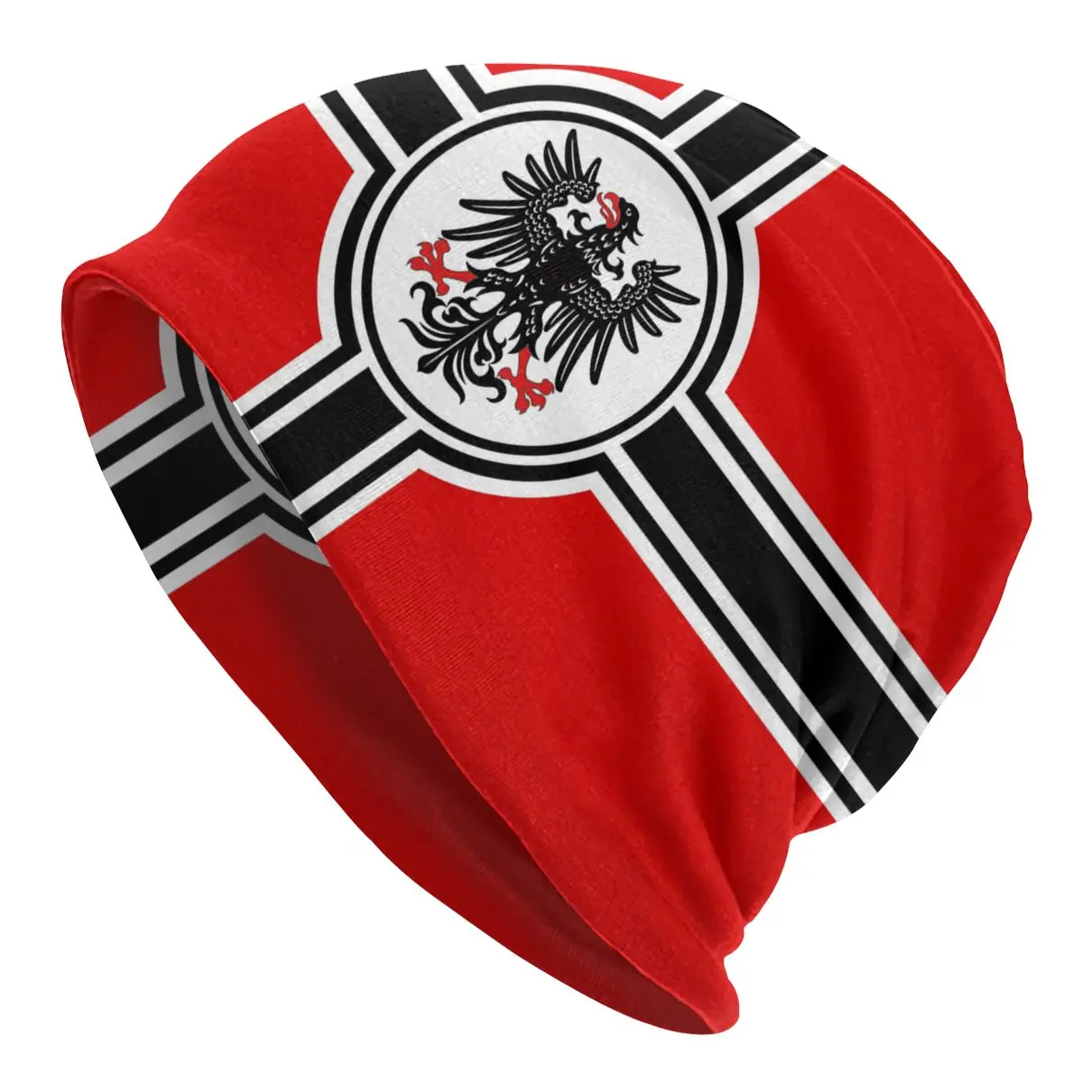 

Hippie German DK Reich Empire Of Flag Skullies Beanies Winter Warm Slouchy Beanie Hat Germany Proud Knitting Bonnet Cap for Ski