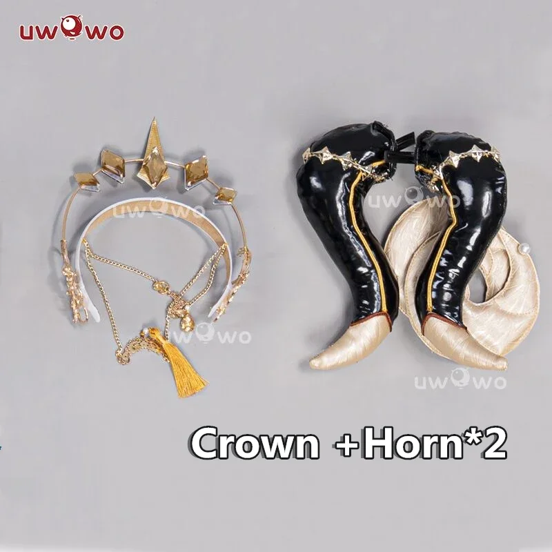 

UWOWO Genshin Impact Nilou Swimsuit Cosplay Costume Horns with Crown Set Exclusive Yelan Yae Miko Nilou MonaCosplay Outfits