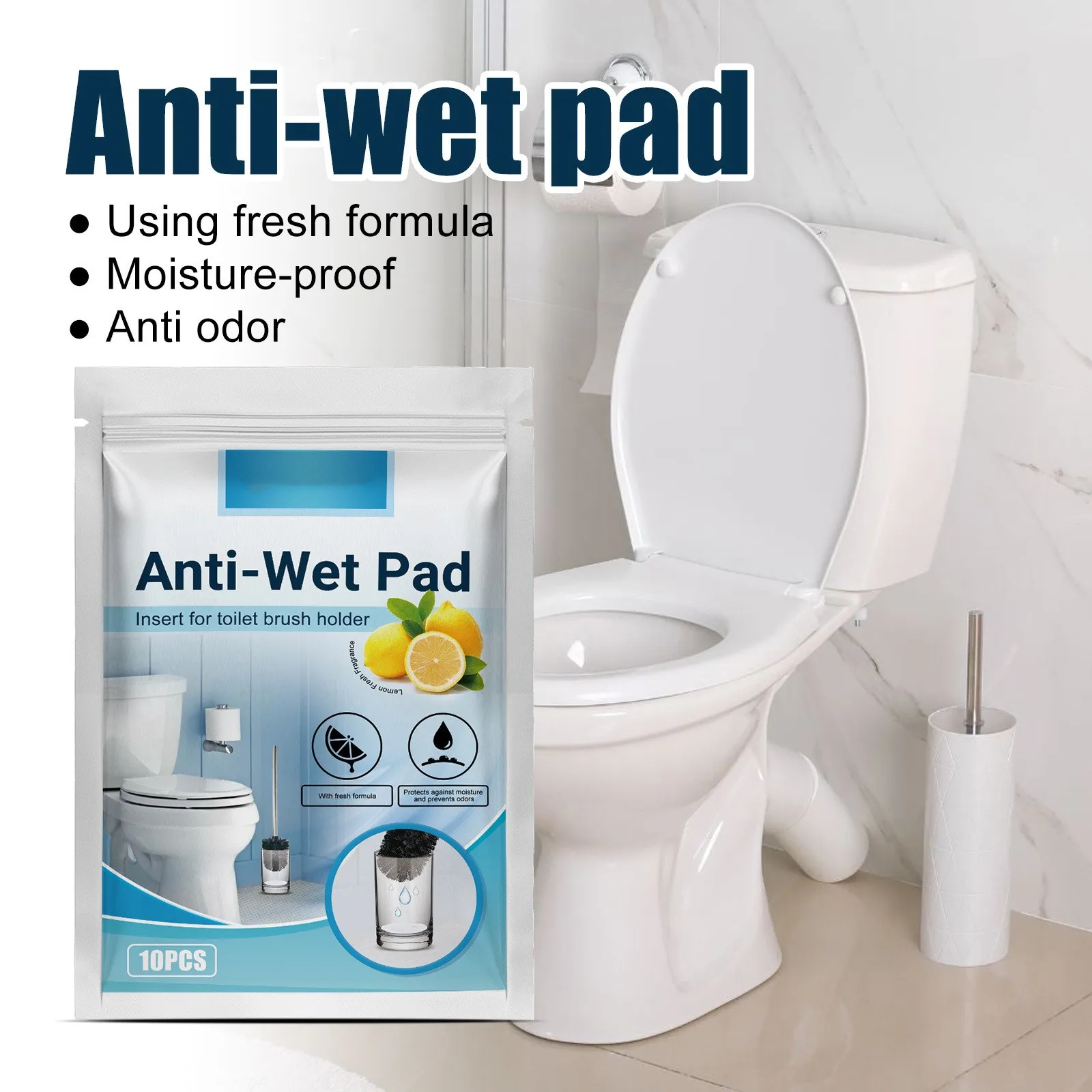 10 шт. Одноразовые Губки U-образной формы для унитаза