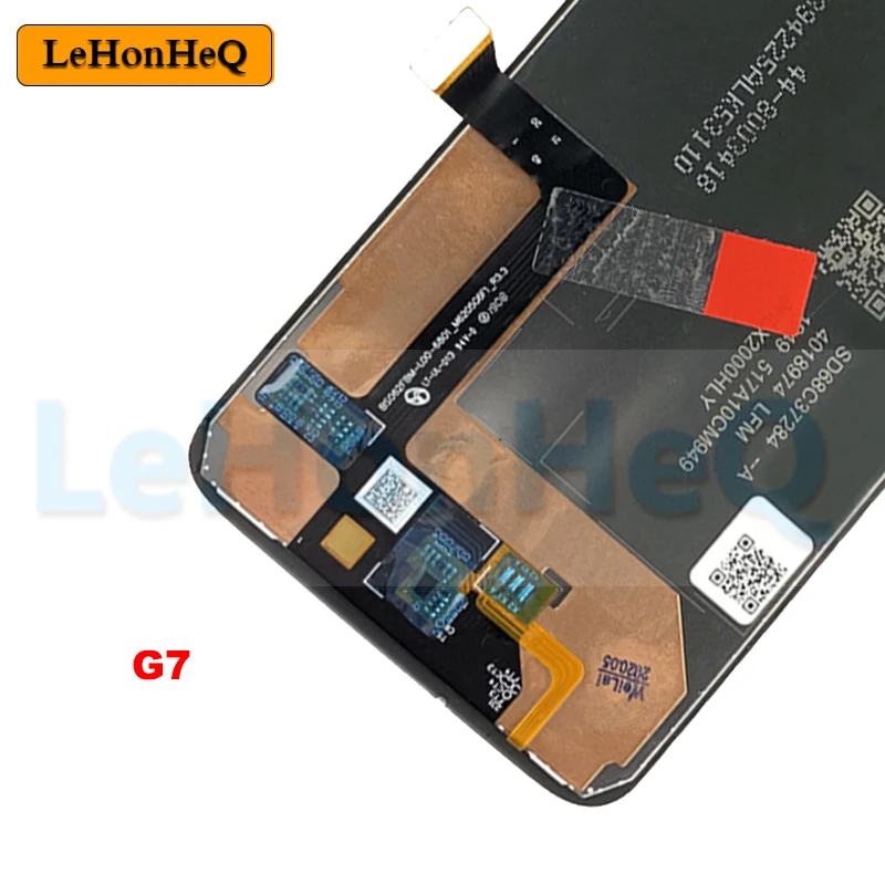 AMOLED ЖК-дисплей для Motorola Moto G7 мощный дисплей XT1955 Plus сенсорный экран дигитайзер Play
