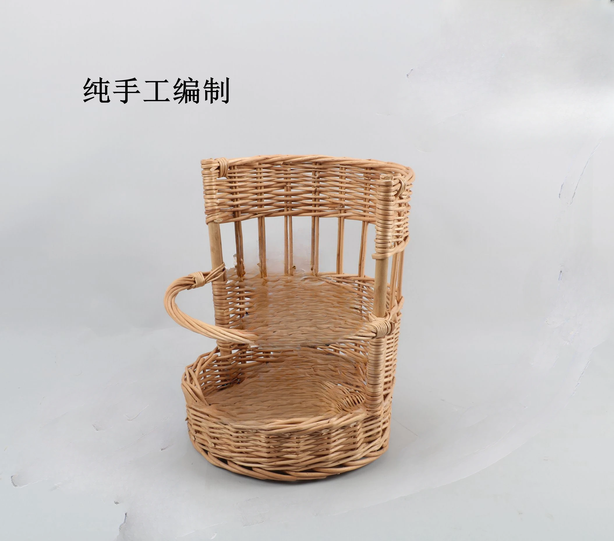 

Artwork: Bakery rack, baking soft decoration, natural wicker baguette basket, baguette display ornaments