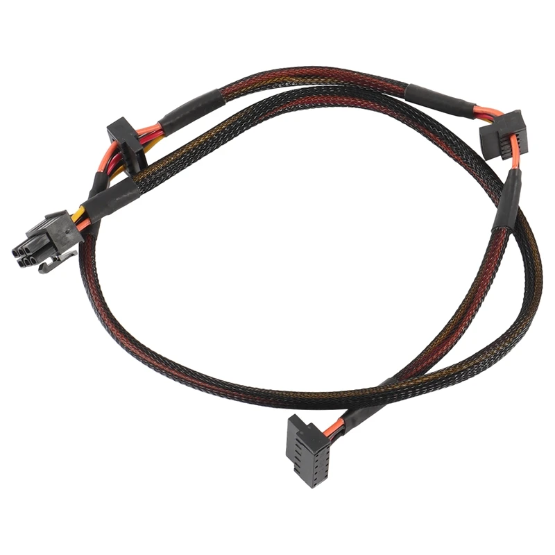 Модульный блок питания SATA с 6 контактами на 3 портами 18AWG провод 80 см для Antec NP TP ECO