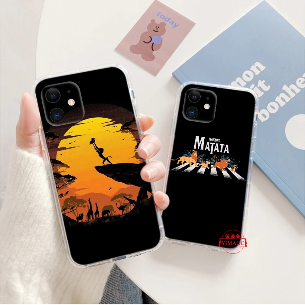 140A Мягкий чехол с рисунком Короля Льва для Moto G4 Plus G41 G5 G50 G51 G5S G6 Play G60 G7 Power G71 G9