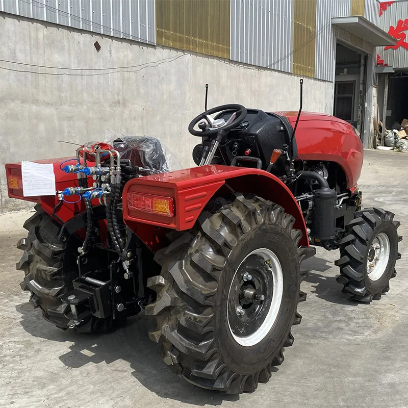 Малогабаритный сельскохозяйственный колесный трактор 4WD с высокой производительностью, многофункциональный трактор для сельскохозяйственных работ и обработки почвы (art.: 3920dc7bb5547) - 3920dc7bb5547
