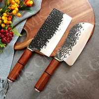 damascus stainless steel chef knives set meat fish vegetables chopping cleaver butcher knife chinese utility kitchen knife