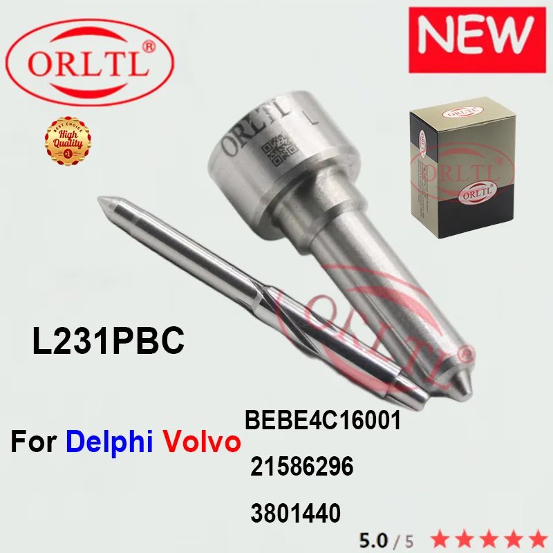 

Форсунка ORLTL L231PBC, запасные части, сопло L231 PBC для Volvo BEBE4C16001 21586296 3801440