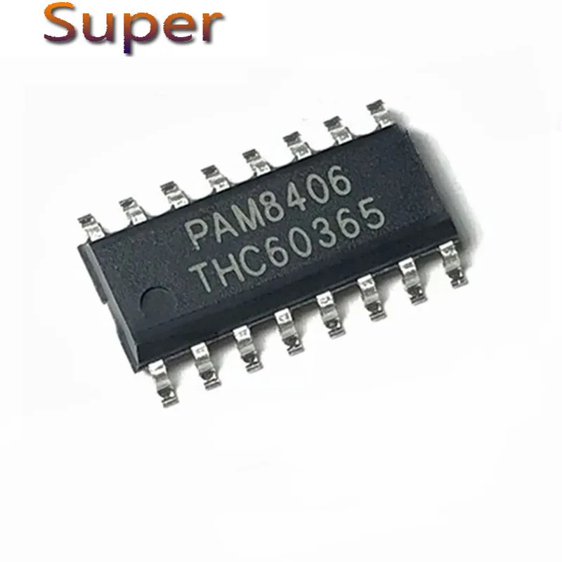 

10pcs/lot PAM8406DR PAM8406 SOP-16 In Stock