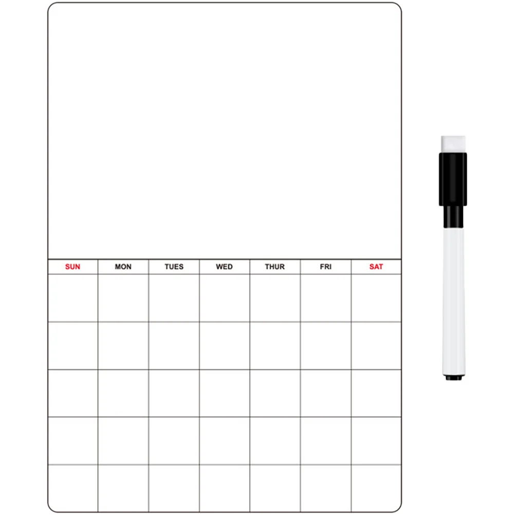 

2 Sets List Refrigerator Message Board Planning Whiteboard Practical Reminder for Schedule