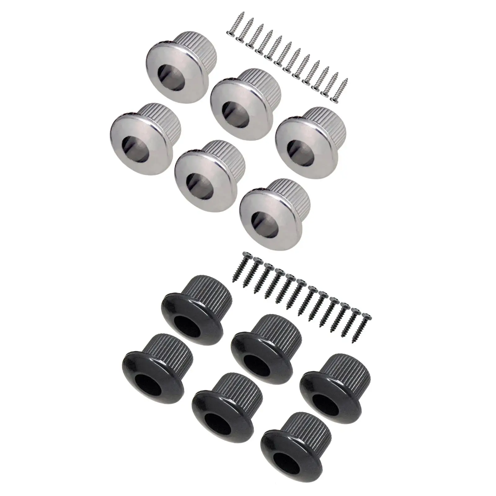 

6 mm open hole guitar sockets for easy installation for tuning