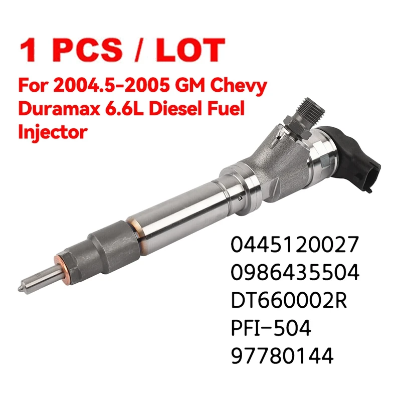 

0445120027 / 0986435504 Новинка для 2004,5-2005 л LLY GM Chevy GMC Duramax-инжектор дизельного топлива