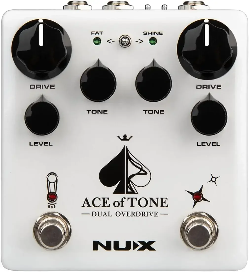 NUX Ace of Tone NDO-5 Педаль эффекты электрогитары двойная педаль овердрайва наборная