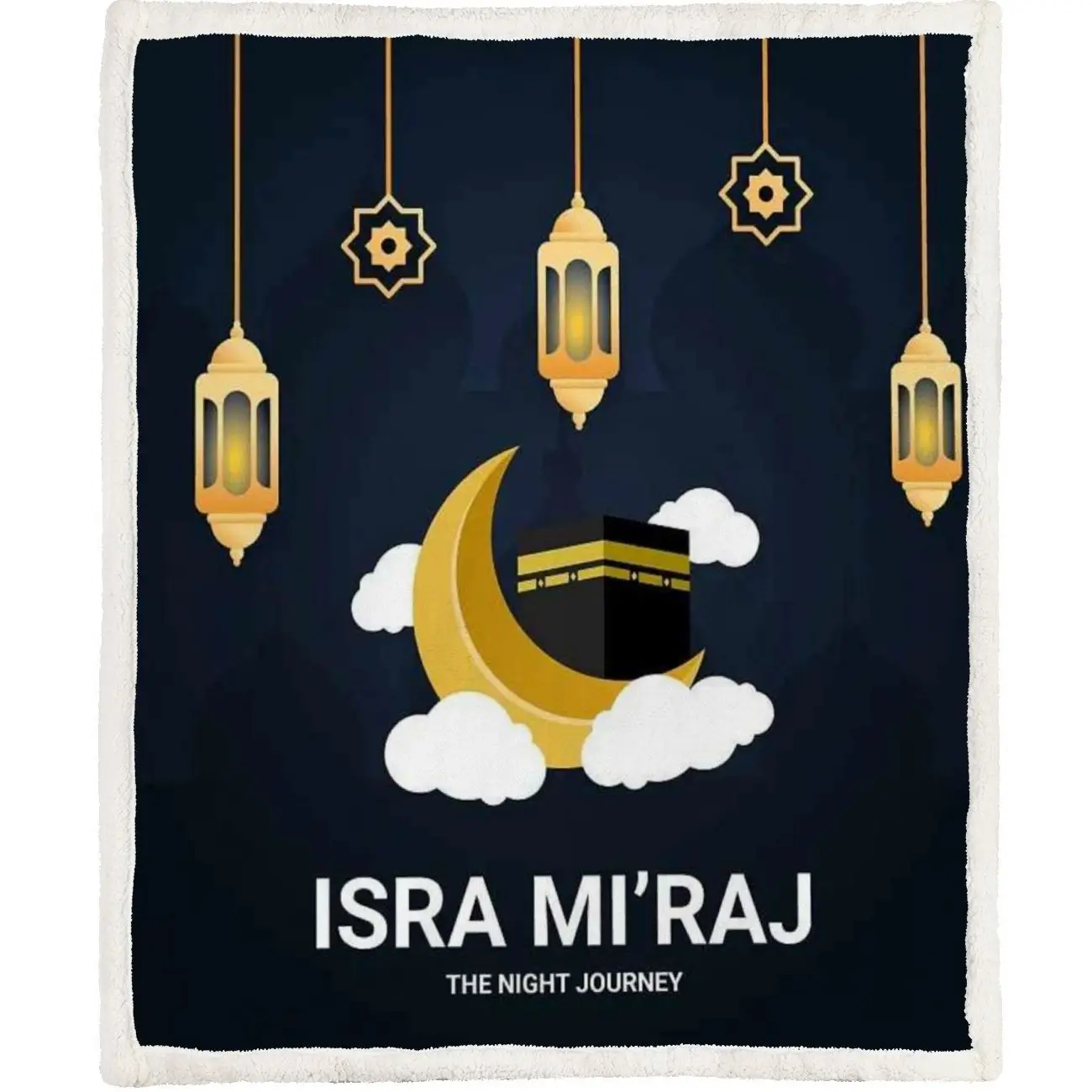 

Custom Blanket With Ramadan Pictures Personalized Customized Throw Blankets Birthday Souvenir Gifts Plush Soft Blanket Carpet