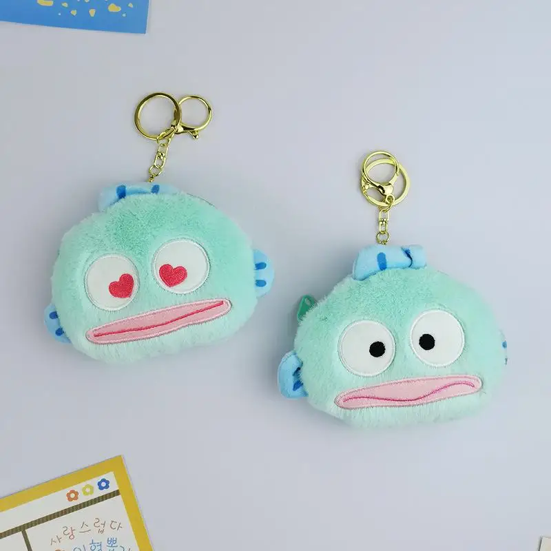 Новый милый кошелек Sanrio Hangyodon Zero украшение для сумки подвеска пары мультяшный