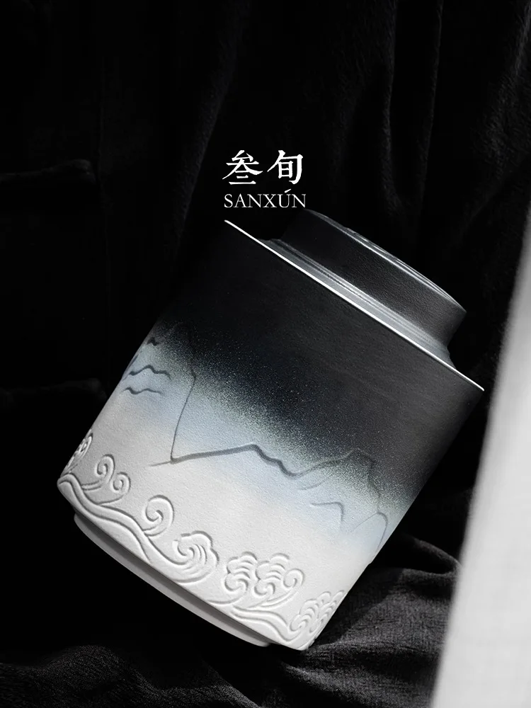 Shanhaiguan чайная банка Бытовая для хранения чая влагостойкий орнамент чайный набор