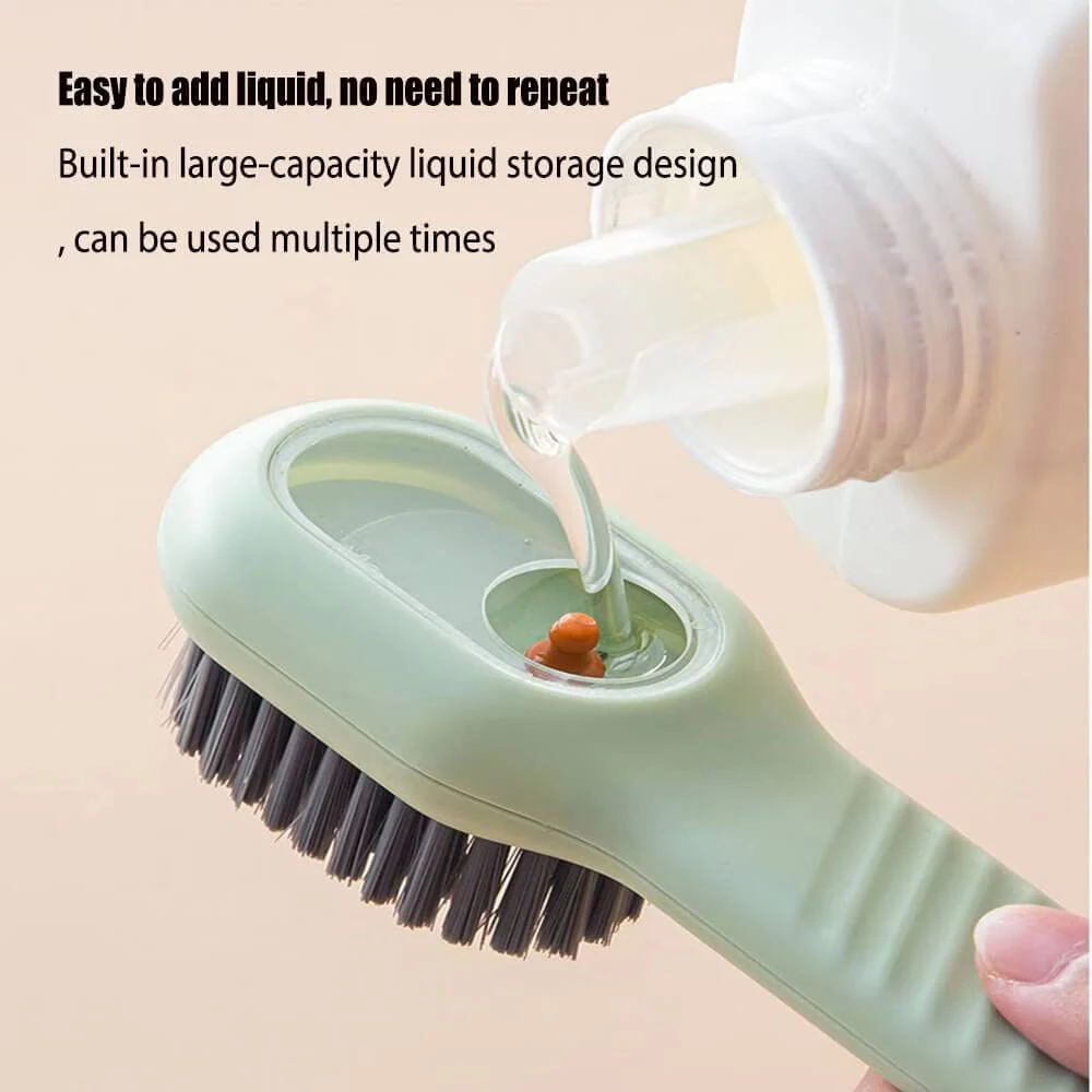 

Household Cleaner Soft-bristled Shoe Brush Long Handle Brush Clothes Brush Shoe Clothing Board Brushes Cleaning Tools