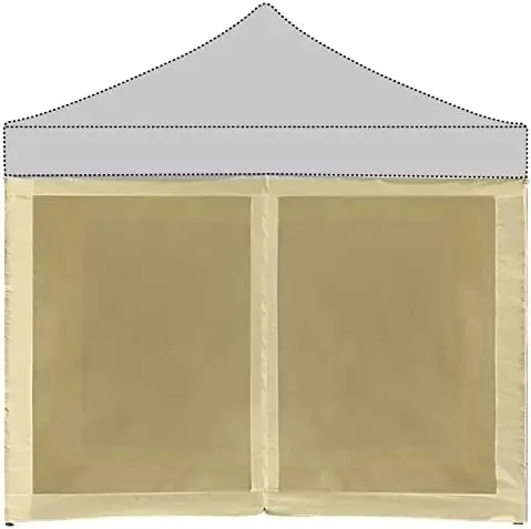 

Боковые стенки для выдвижной палатки 10 'x 10', коричневого цвета (только 4 боковых стенки, без рамки и верха), Скандинавская скульптура Axolotl
