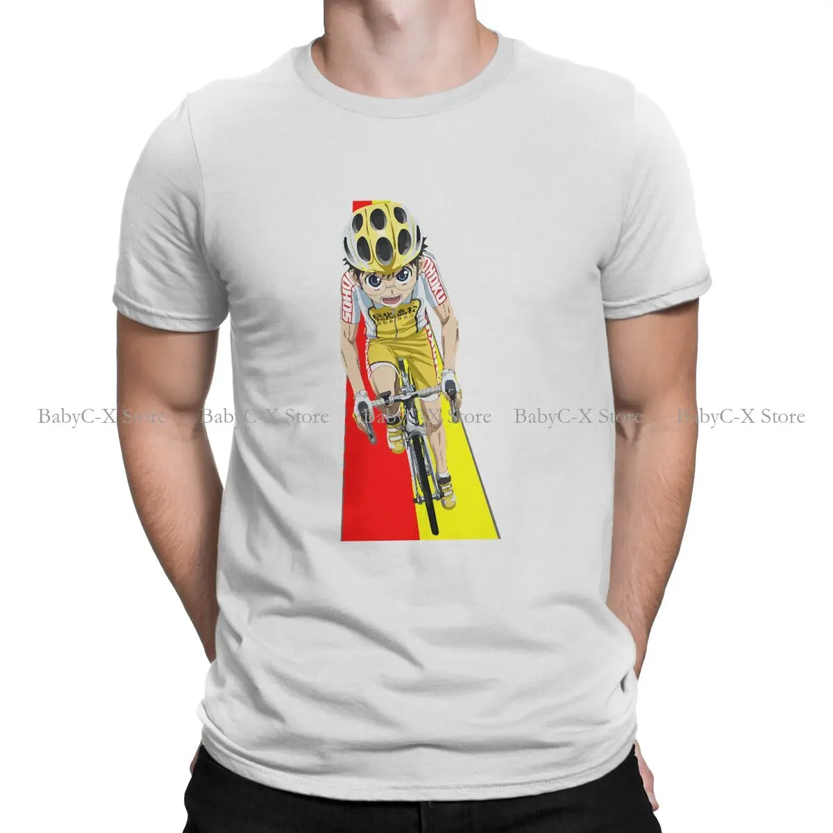 

Cool Fashion Polyester TShirts Yowamushi Pedal Onoda Sakamichi Bike Anime Men Harajuku Tops T Shirt O Neck