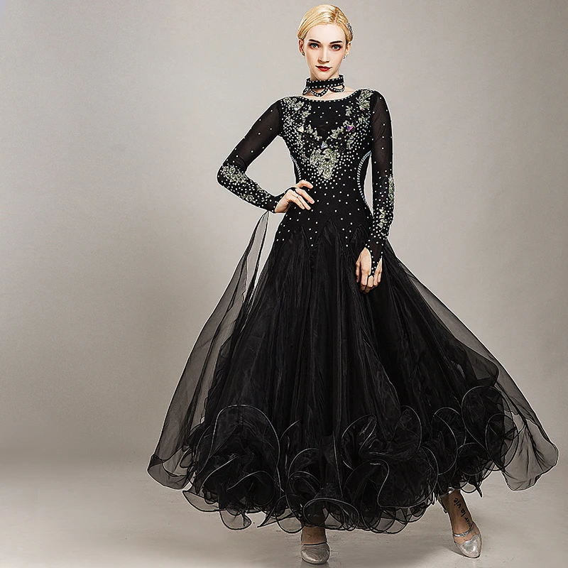Индивидуальное высококачественное платье для бальных танцев Женская