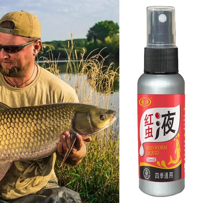 

Bait Scent Fish Attractants Baits Liquid Fishing Attractants Lure Red Worm Liquid Bait | 50ml Fish Bait Attractant Enhancer |