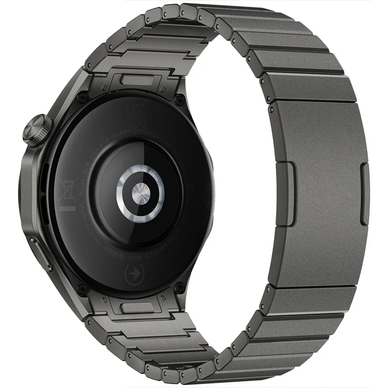 Фото Металлический ремешок без зазора для Huawei Watch GT4, 46 мм, оригинальный быстросъемный браслет с интерфейсом для Huawei GT4, 46 мм, ремешок из нержавеющей стали №3