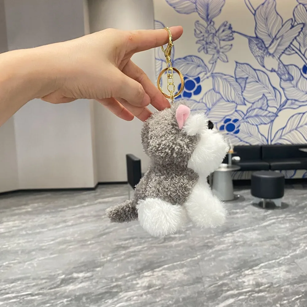 Полипропиленовая хлопковая кукла шнауцера подвеска в виде щенка мягкая