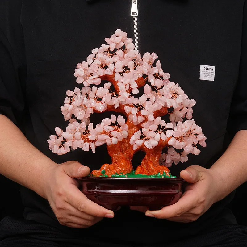 

Розовое хрустальное дерево жизни Beauty Flying Pigs