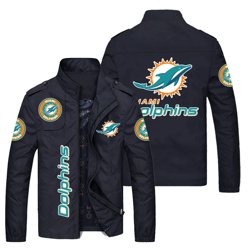

Men 2022 spring and Autumn new large size rugby jacket fashion casual printing versatile solid color coat men's wear