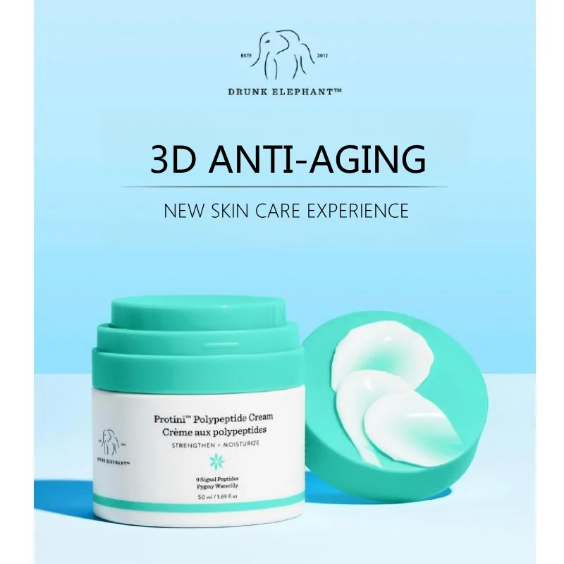 

Drunk Elephant Protini Polypeptide Cream Protein Face Moisturizer With Amino Acids Anti-aging Face Cream Firming Skin 50ml