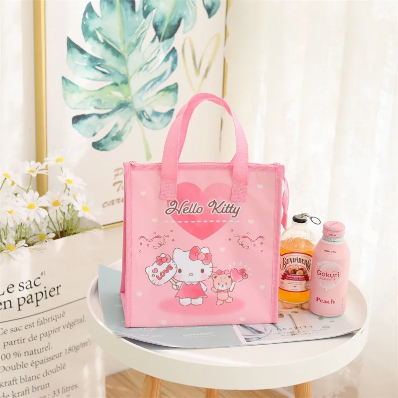 Аниме Cinnamoroll Purin Dog Kuromi My Melody Kt Cat Портативная сумка для хранения Kawaii милый