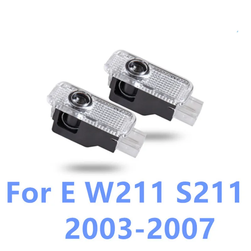 2 шт. светодиодный автомобильный дверной светильник аксессуары для Mercedes Benz E Class