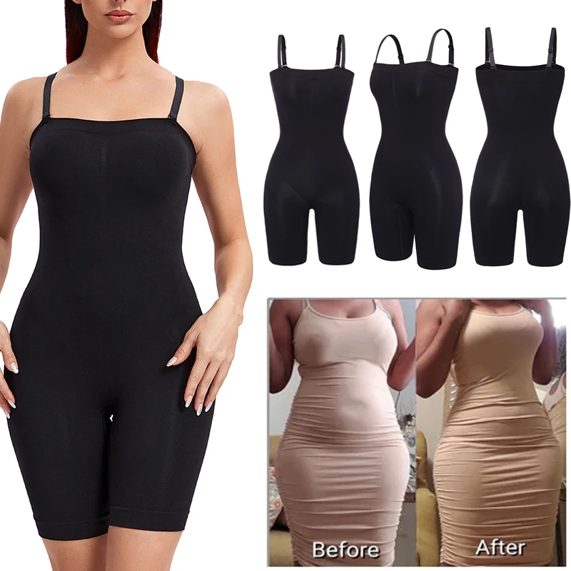 

Body Shapewear Bodysuit Corset Waist Trainer Slip Women Full Body Shaper Slimming Shaping Underwear Postpartum Recovery Sheath
