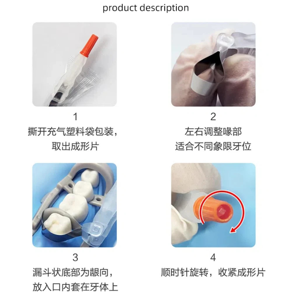 10 шт. таблетки в форме стоматологического кольца дубана для восстановления зубов