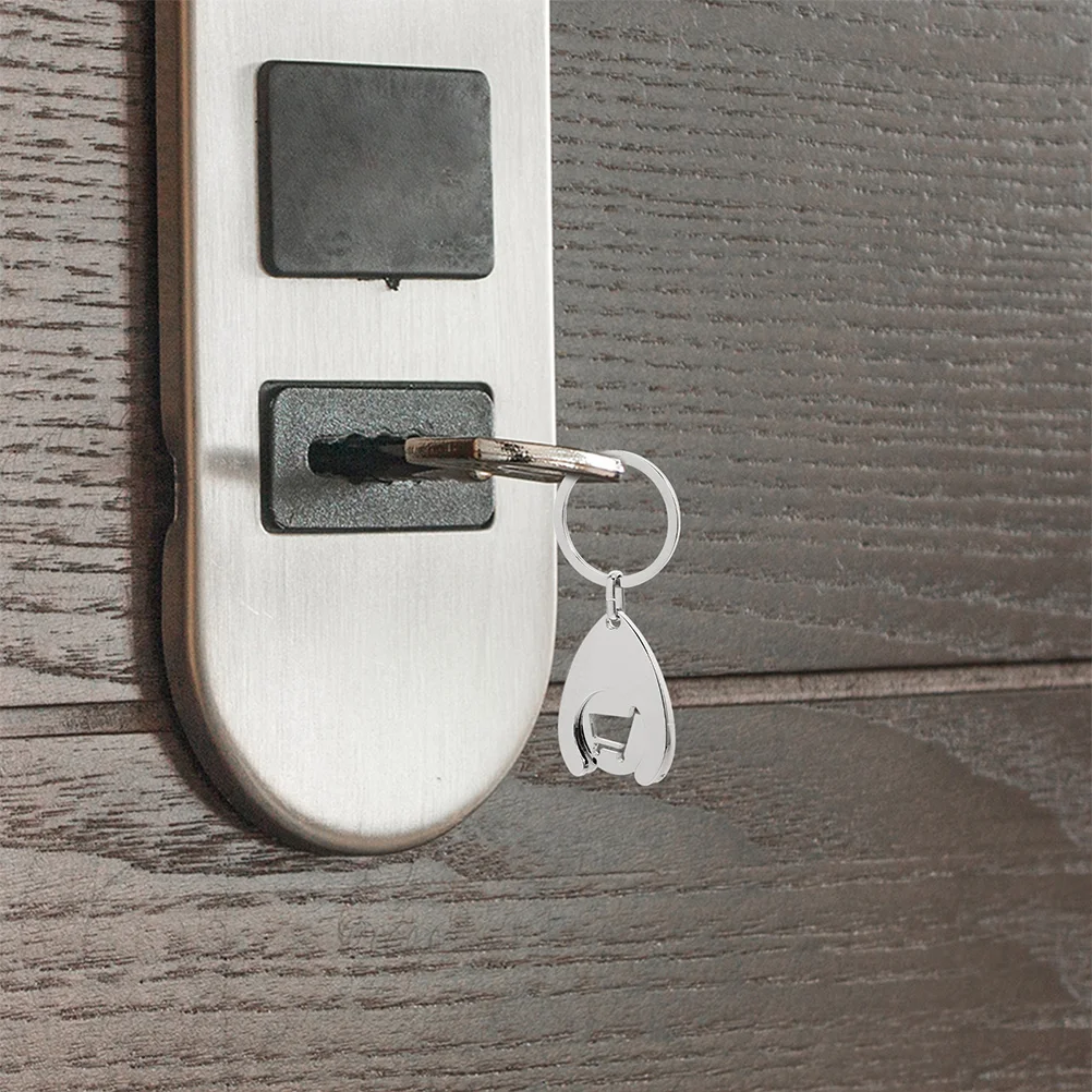 Брелок для ключей открывалка тележки покупок портативные открывалки подвеска