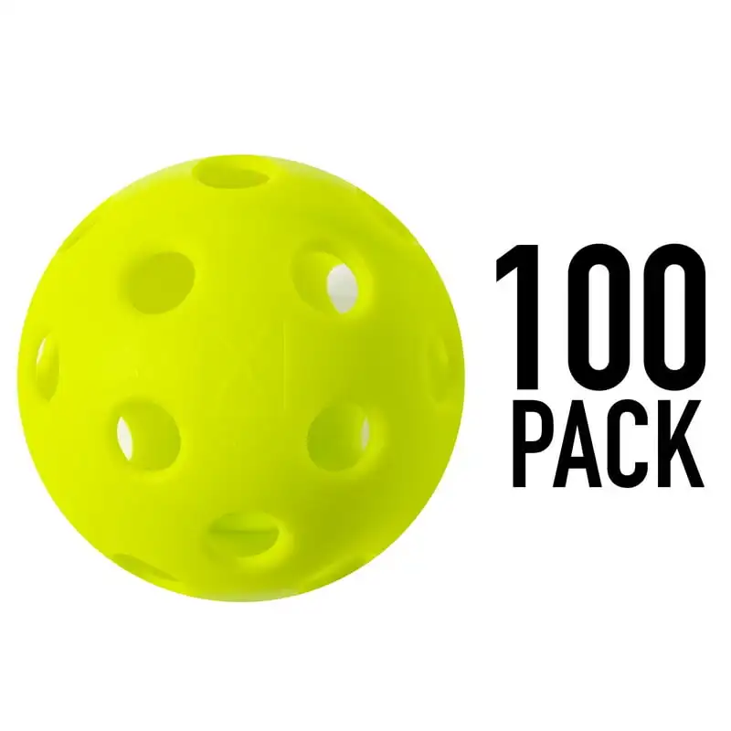 

Pickleballs - Indoor - 100 Pack - USAPA Approved - Optic
