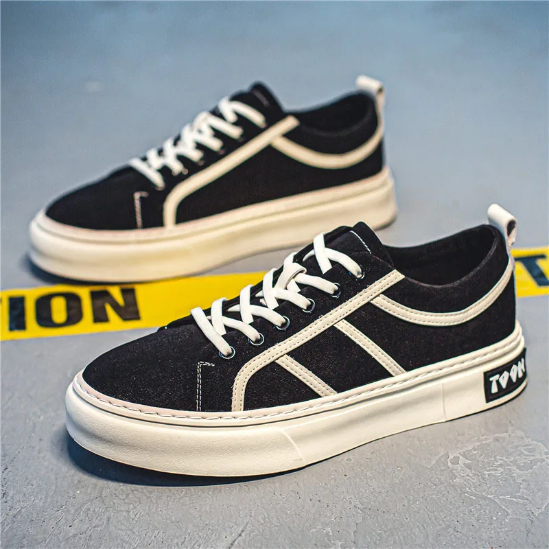 

2023 летние и осенние модели нишевых парусиновых туфель с низким верхом, дышащие туфли на тарелке в ретро гонконгском стиле, модная мужская Рабочая обувь для прогулок