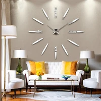 new personality fashion creative wall clock living room clock decoration wall clock stereo mute bedroom clock