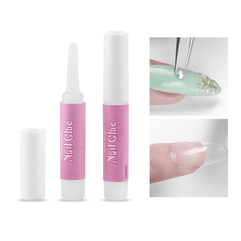 771185 2g Nail Drill Glue Quick-drying Popular Strengthening Nail Fake Piece Using Fingernail Drill Gel Fingernail Sticky Glue
