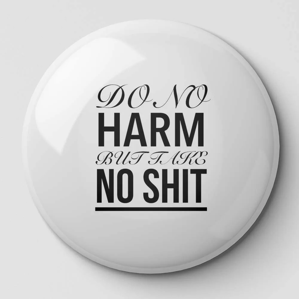 Не повредите но дерьтесь цветочный контур мягкая булавка для пуговиц